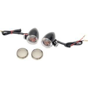 DRAG SPECIALTIES Mini Deuce Marker Lights - Clear/Smoke 2040-1042