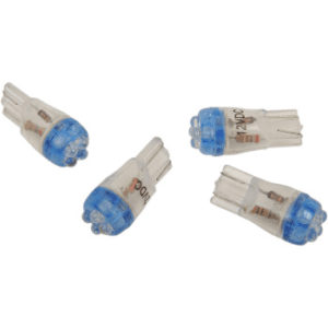 DRAG SPECIALTIES Mini Wedge LED Bulbs - Blue 2060-0008