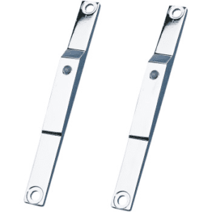 DRAG SPECIALTIES Marker Light Mounting Brackets For FLST - Chrome DS-280230