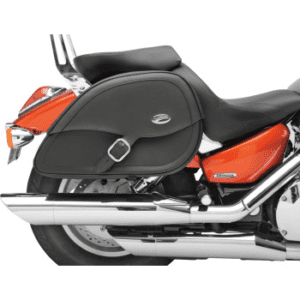 SADDLEMEN Drifter Teardrop Saddlebags with Shock Cutaway 3501-0459